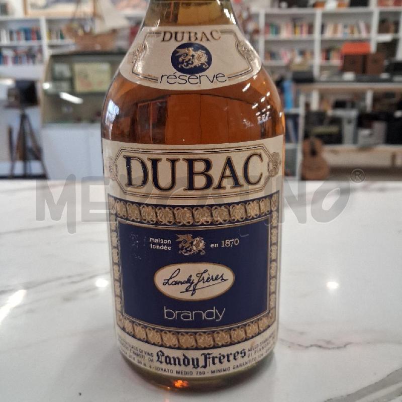 BOTTIGLIA BRANDY DUBAC  | Mercatino dell'Usato San giorgio del sannio 3
