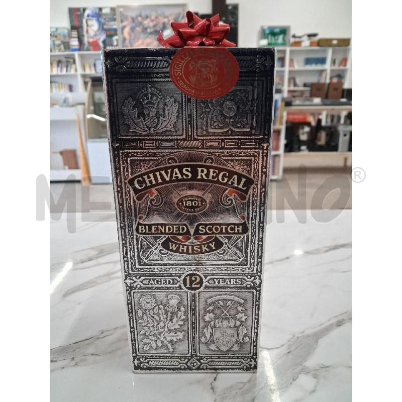 BOTTIGLIA CHIVAS REGAL CON SCATOLA  | Mercatino dell'Usato San giorgio del sannio 1