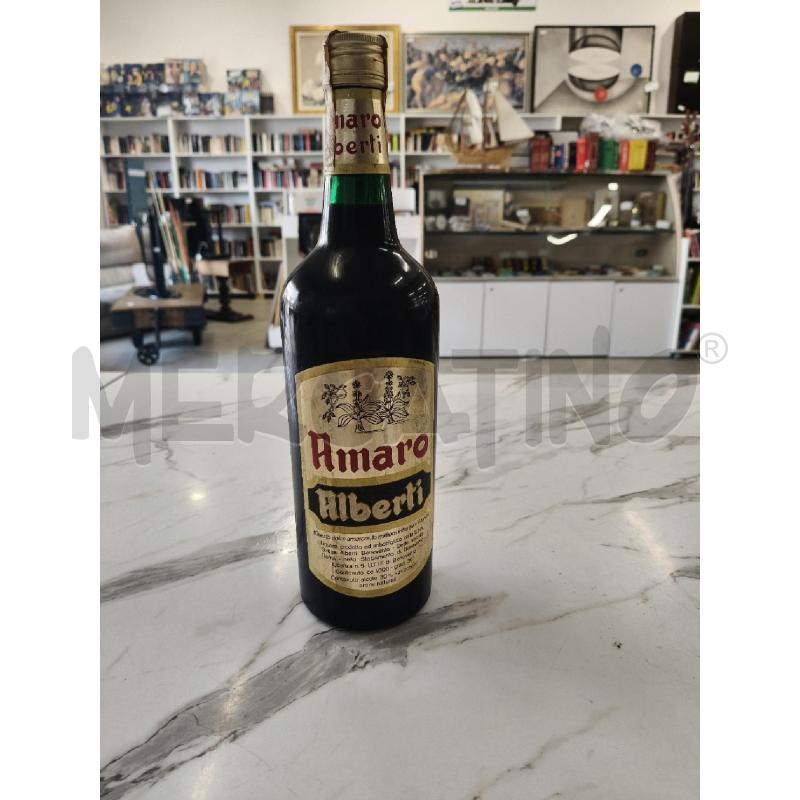 BOTTIGLIA DA COLLEZIONE AMARO ALBERTI | Mercatino dell'Usato San giorgio del sannio 1