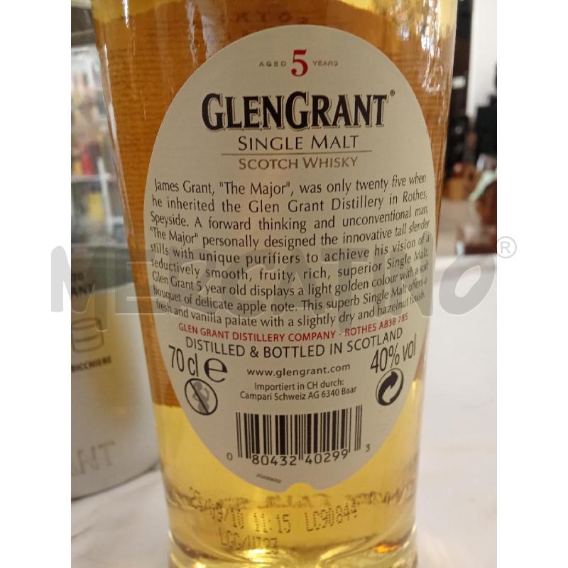 BOTTIGLIA GLEN GRANT SINGKE AKT SCOTCH WHISKY  | Mercatino dell'Usato San giorgio del sannio 5