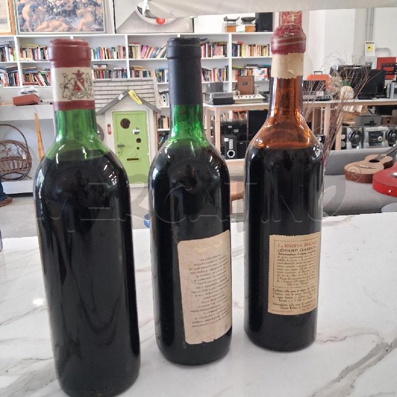 BOTTIGLIA VINO DA COLLEZIONE TRIS | Mercatino dell'Usato San giorgio del sannio 2