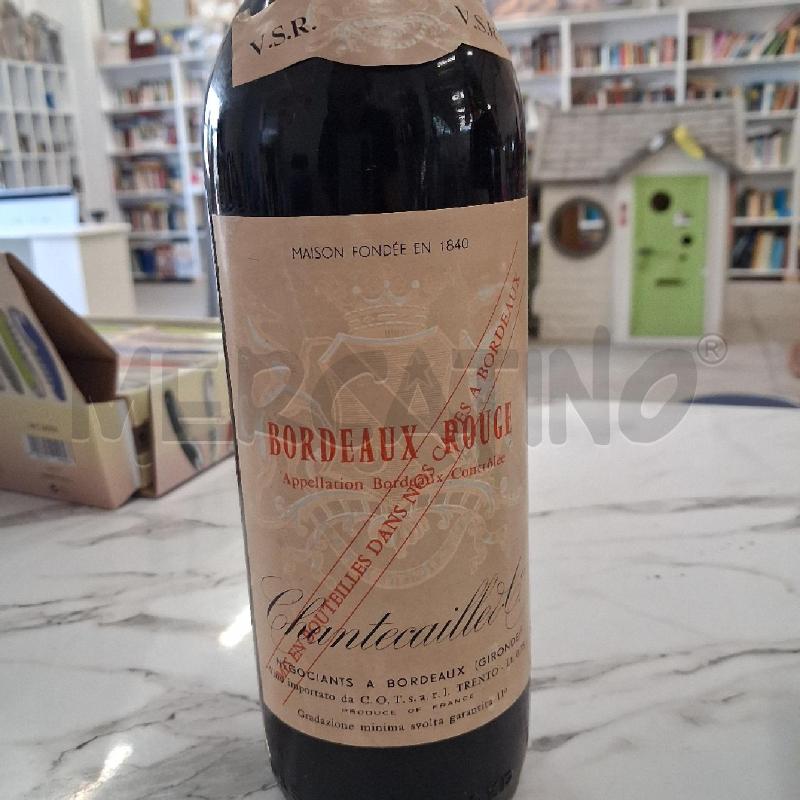BOTTIGLIA VINO DA COLLEZIONE TRIS | Mercatino dell'Usato San giorgio del sannio 4
