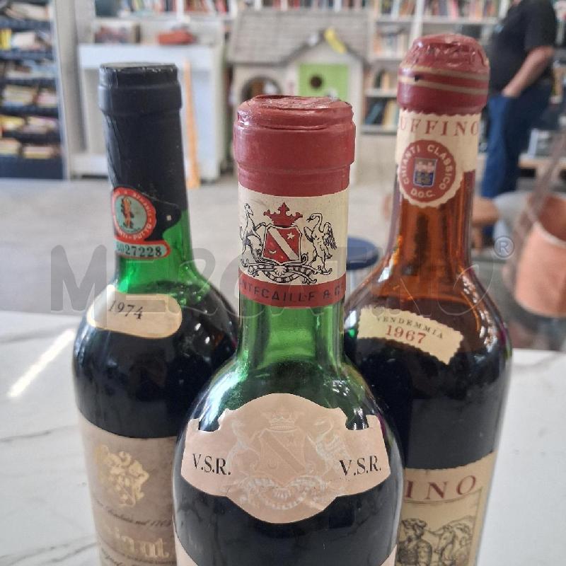 BOTTIGLIA VINO DA COLLEZIONE TRIS | Mercatino dell'Usato San giorgio del sannio 5