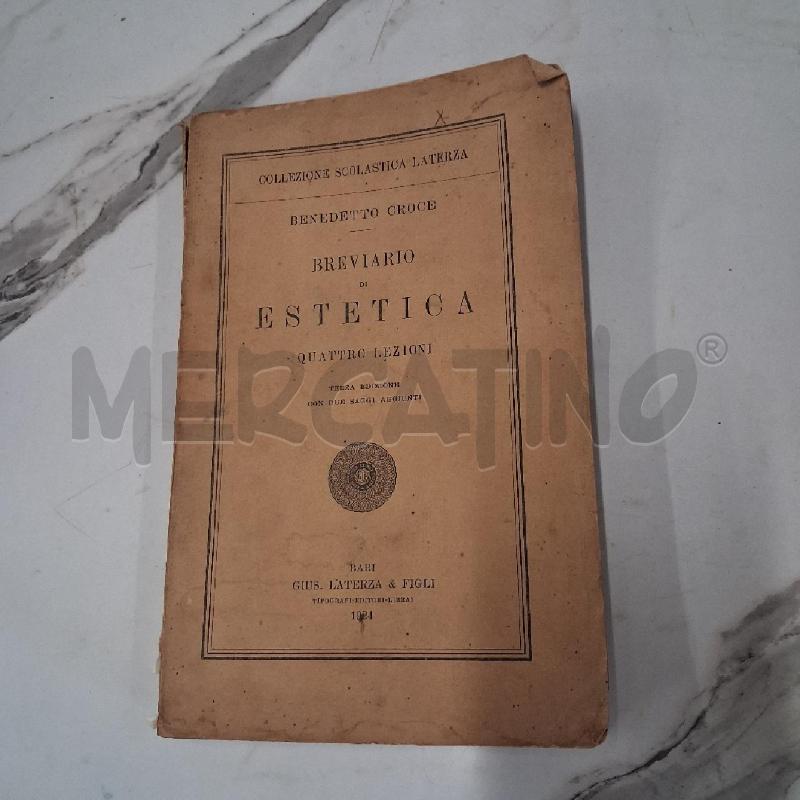 BREVIARIO DI ESTETICA  | Mercatino dell'Usato San giorgio del sannio 1
