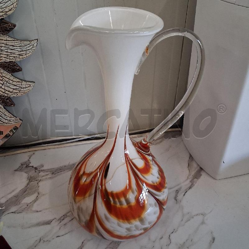 BROCCA VETRO MURANO INCOLLATA SCHEGGIATA  | Mercatino dell'Usato San giorgio del sannio 1