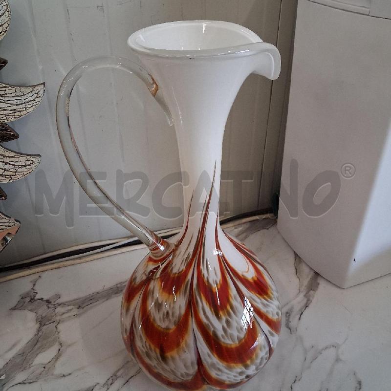 BROCCA VETRO MURANO INCOLLATA SCHEGGIATA  | Mercatino dell'Usato San giorgio del sannio 2