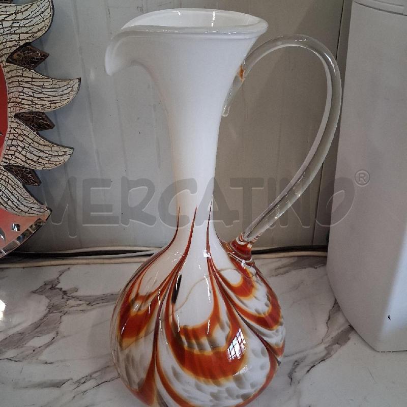 BROCCA VETRO MURANO INCOLLATA SCHEGGIATA  | Mercatino dell'Usato San giorgio del sannio 5