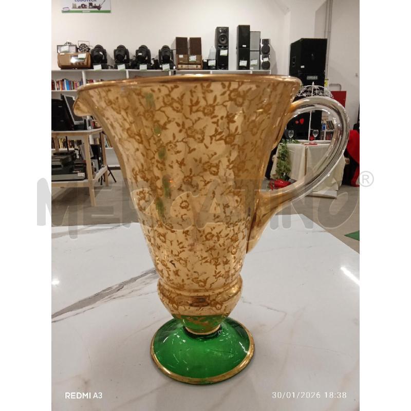 BROCCA +CALICI DORATI VERDI  | Mercatino dell'Usato San giorgio del sannio 3