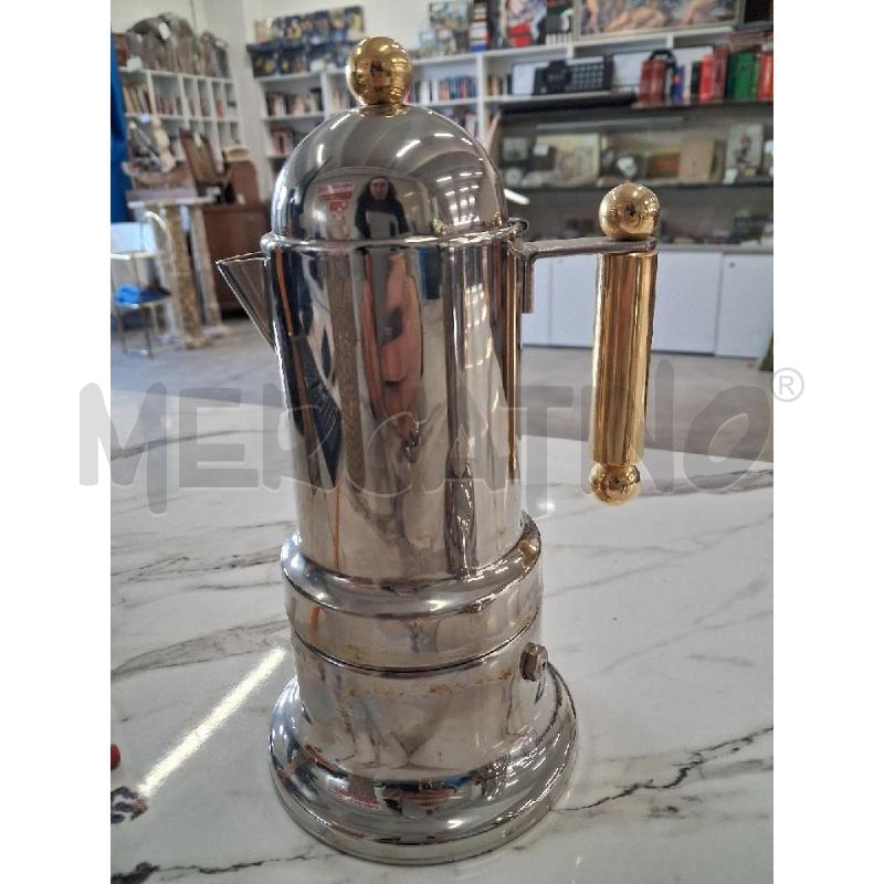 CAFFETTIERE TRSI MOD DEPOSITATO + ZUCCHERIERA ACCIAIO VEV  | Mercatino dell'Usato San giorgio del sannio 3
