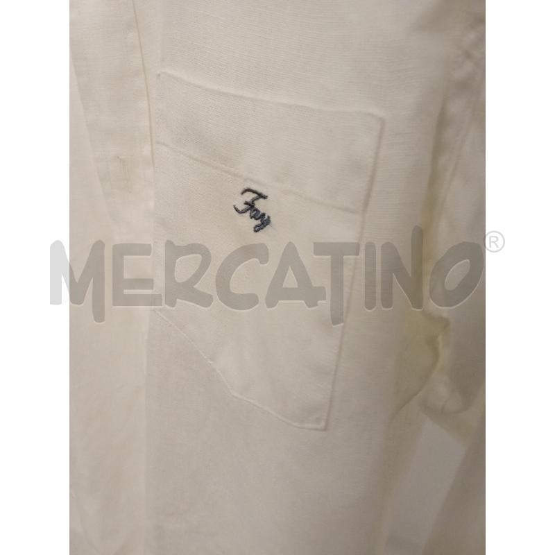 CAMICIA BAMBINO FAY BIANCA 100%LINO | Mercatino dell'Usato San giorgio del sannio 2