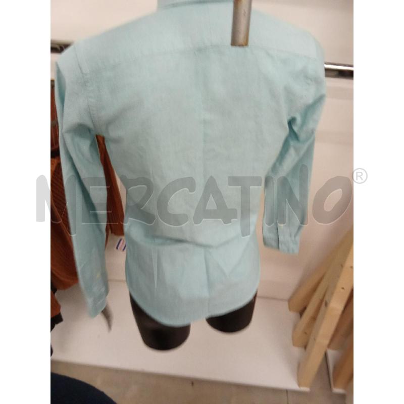 CAMICIA DONNA POLO RALPH LAUREN AZZURRA  | Mercatino dell'Usato San giorgio del sannio 4