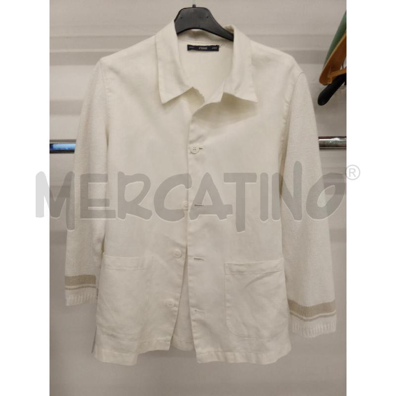 CAMICIA RAGAZZO GIANFRANCO FERRE BEIGE MANICHE TESSUTO | Mercatino dell'Usato San giorgio del sannio 1