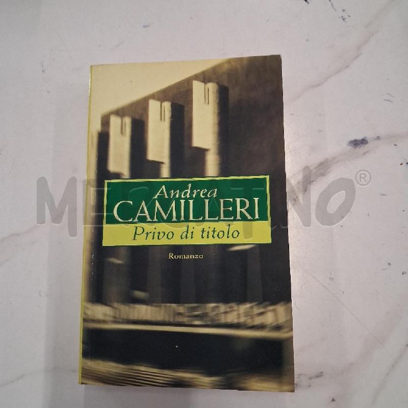 CAMILLERI PRIVO  DI TITOLO | Mercatino dell'Usato San giorgio del sannio 1