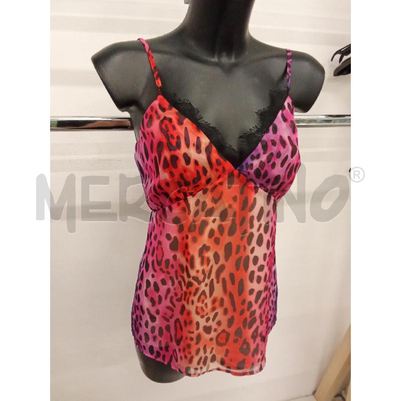 CANOTTA DONNA FANTASIA MACULATA FUCSIA COCCA JEANS | Mercatino dell'Usato San giorgio del sannio 3