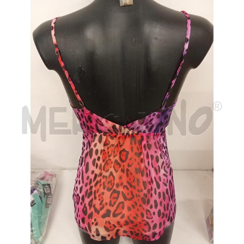 CANOTTA DONNA FANTASIA MACULATA FUCSIA COCCA JEANS | Mercatino dell'Usato San giorgio del sannio 4