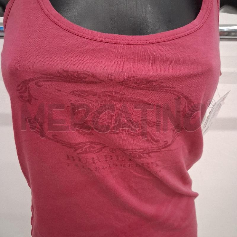 CANOTTA DONNA FUCSIA LOGO SCURO  | Mercatino dell'Usato San giorgio del sannio 2