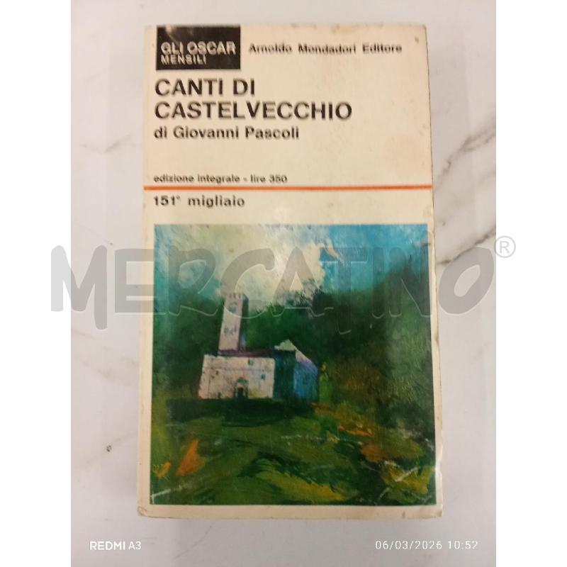 CANTI DI CASTEL VECCHIO  | Mercatino dell'Usato San giorgio del sannio 1