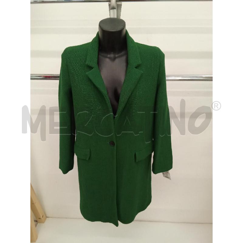 CAPPOTTO DONNA VERDE BOSCO ZARA  | Mercatino dell'Usato San giorgio del sannio 1