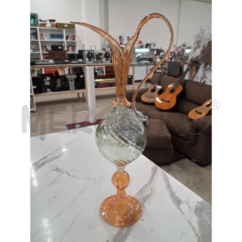 CARAFFA VETRO SOFFIATO  | Mercatino dell'Usato San giorgio del sannio 1