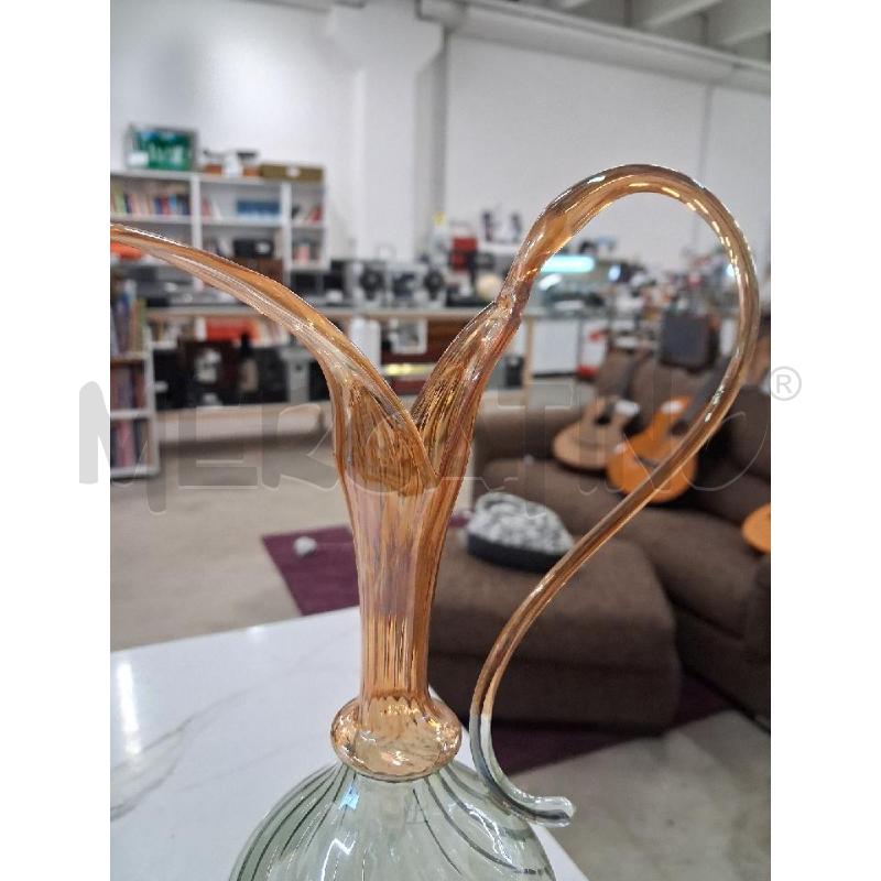 CARAFFA VETRO SOFFIATO  | Mercatino dell'Usato San giorgio del sannio 2
