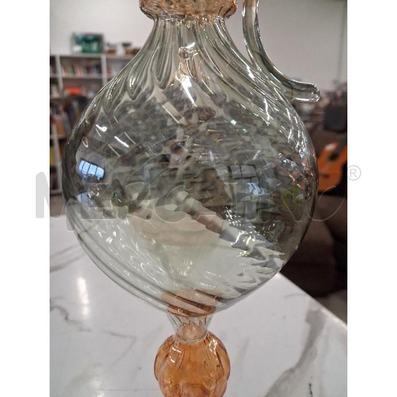CARAFFA VETRO SOFFIATO  | Mercatino dell'Usato San giorgio del sannio 3