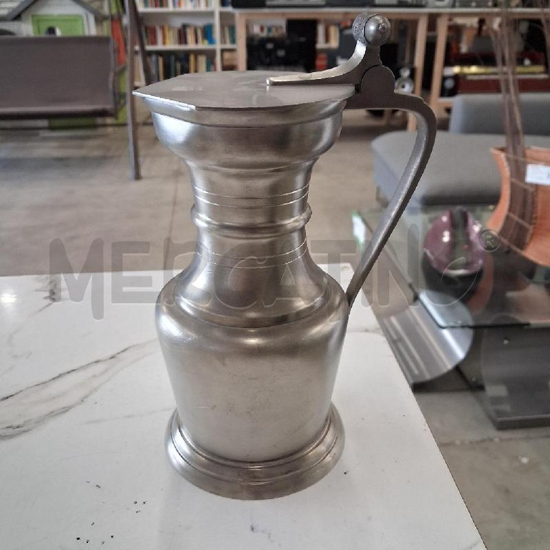 CARAFFA + BICCHIERINI PELTRO + BICCHIERINI LAVORATI  | Mercatino dell'Usato San giorgio del sannio 3