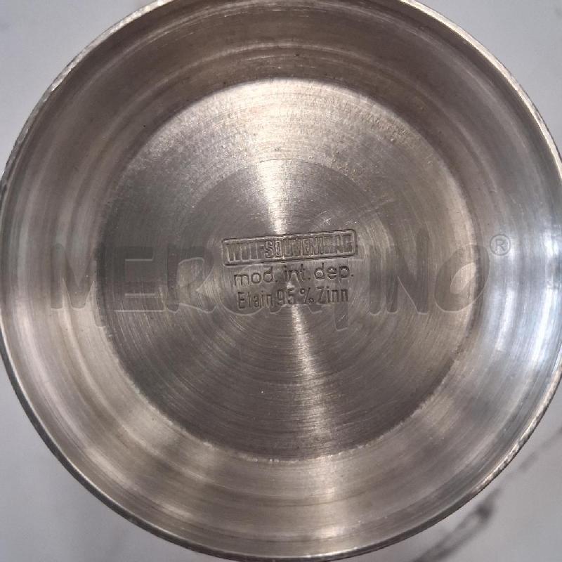 CARAFFA + BICCHIERINI PELTRO + BICCHIERINI LAVORATI  | Mercatino dell'Usato San giorgio del sannio 5