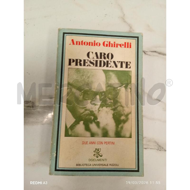CARO PRESIDENTE  | Mercatino dell'Usato San giorgio del sannio 1