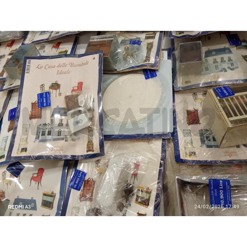 CASA BAMBOLE ACCESSORI ARREDI GRUPPO 100PZ | Mercatino dell'Usato San giorgio del sannio 2