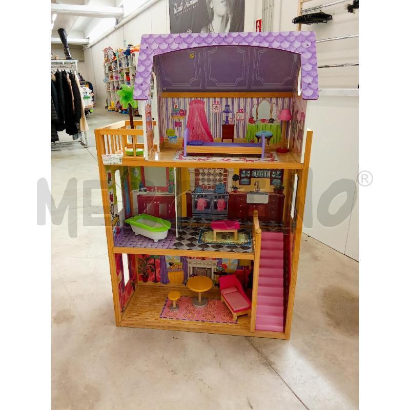 CASA BAMBOLE IN LEGNO KIDKRAFT A 3 PIANI | Mercatino dell'Usato San giorgio del sannio 1