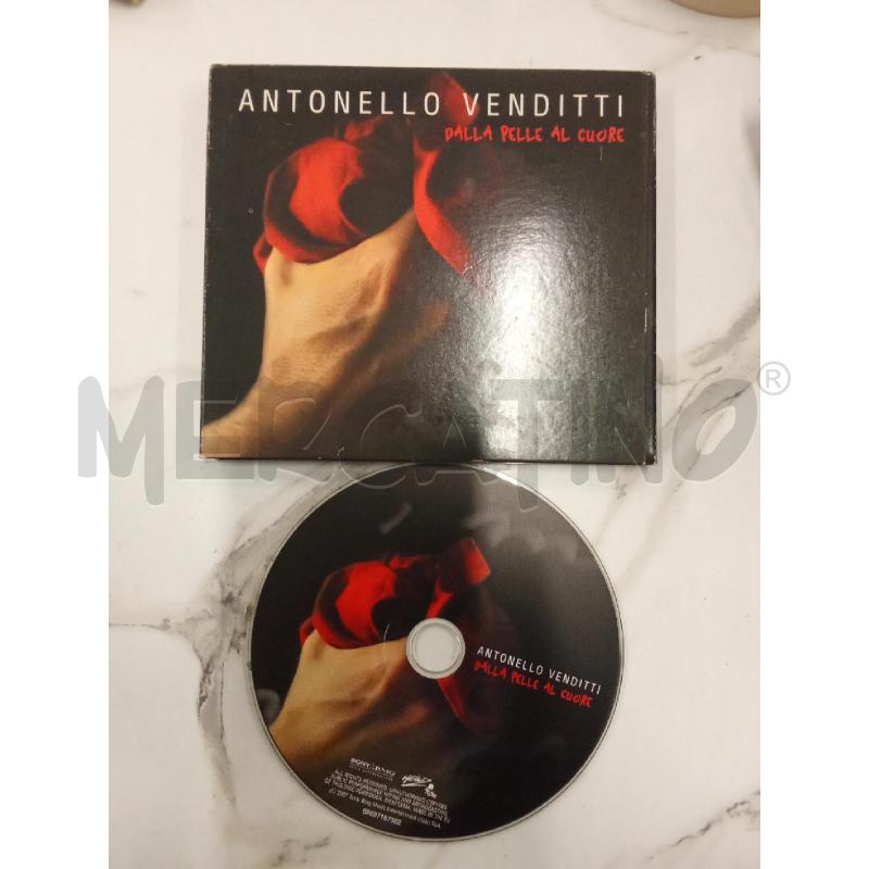 CD ANTONELLO VENDITTI DALLA PELLE AL CUORE  | Mercatino dell'Usato San giorgio del sannio 1