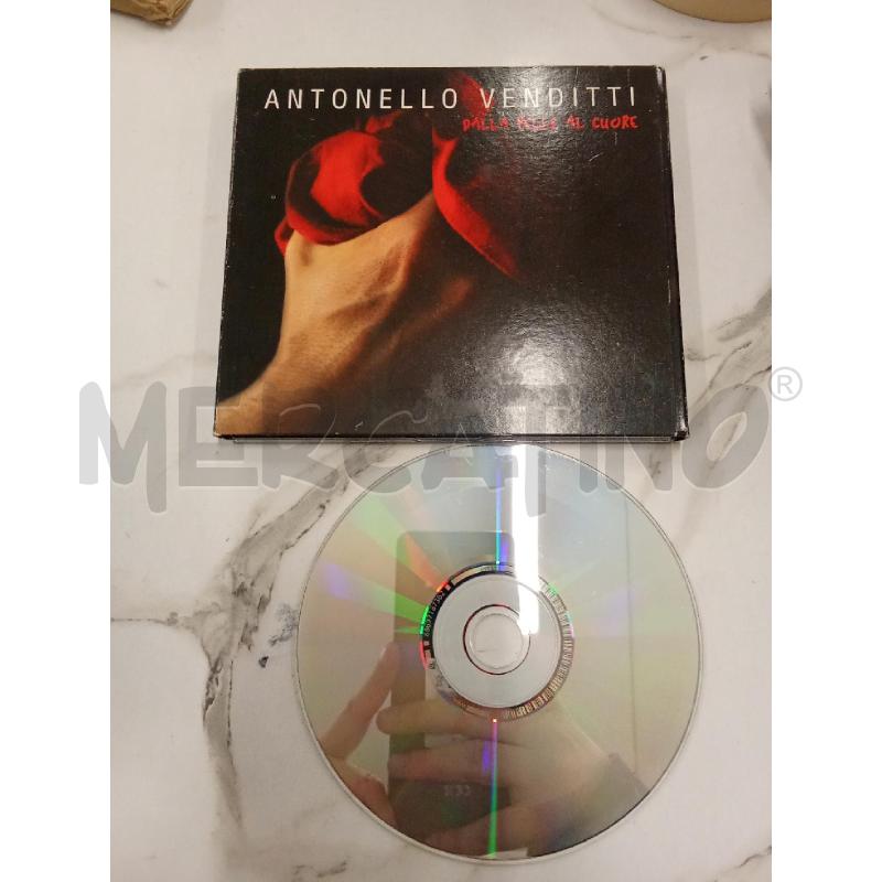 CD ANTONELLO VENDITTI DALLA PELLE AL CUORE  | Mercatino dell'Usato San giorgio del sannio 2