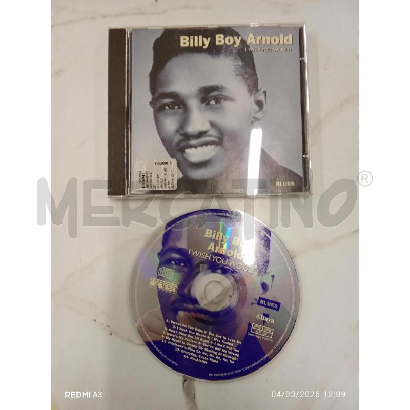 CD BILLY BOY ARNOLD  | Mercatino dell'Usato San giorgio del sannio 1