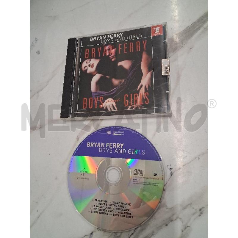 CD BRYAN FERRY BOYS AND GIRLS | Mercatino dell'Usato San giorgio del sannio 1
