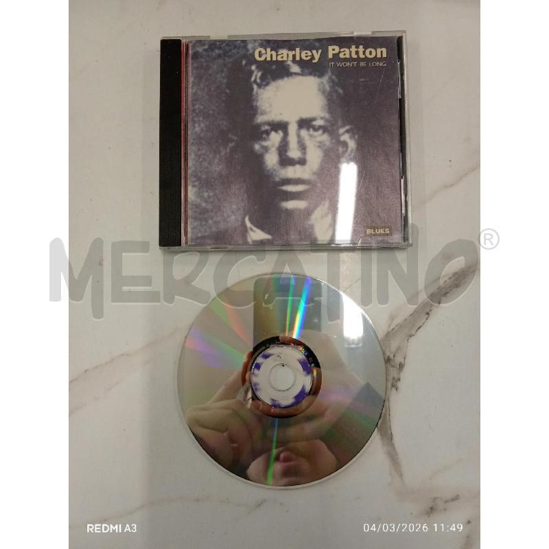 CD CHARLEY PATTON  | Mercatino dell'Usato San giorgio del sannio 2