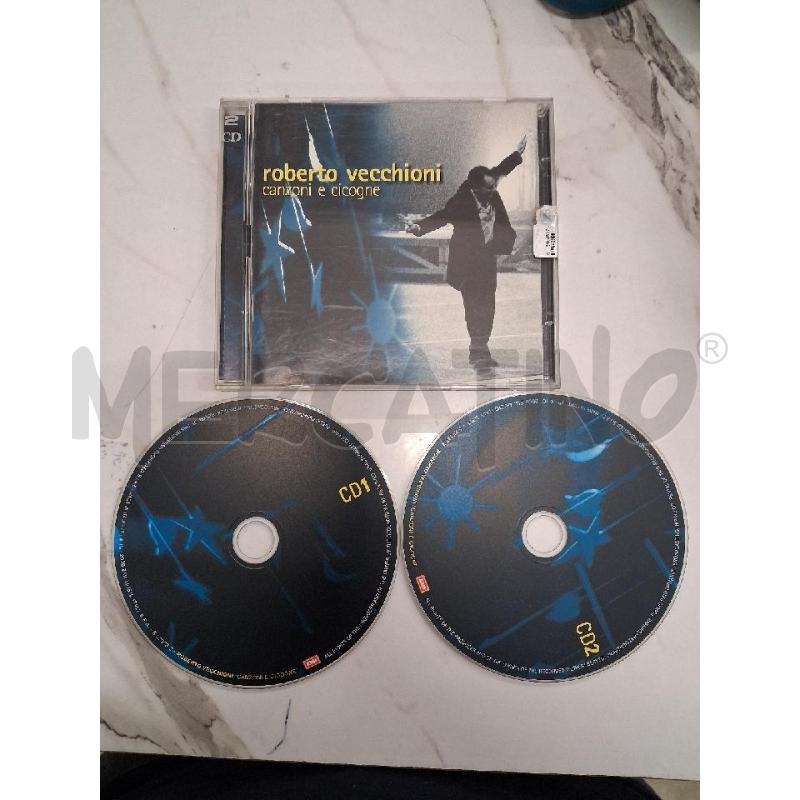 CD DOPPIO ROBERTO VECCHIONI CANZONI E CICOGNE  | Mercatino dell'Usato San giorgio del sannio 1