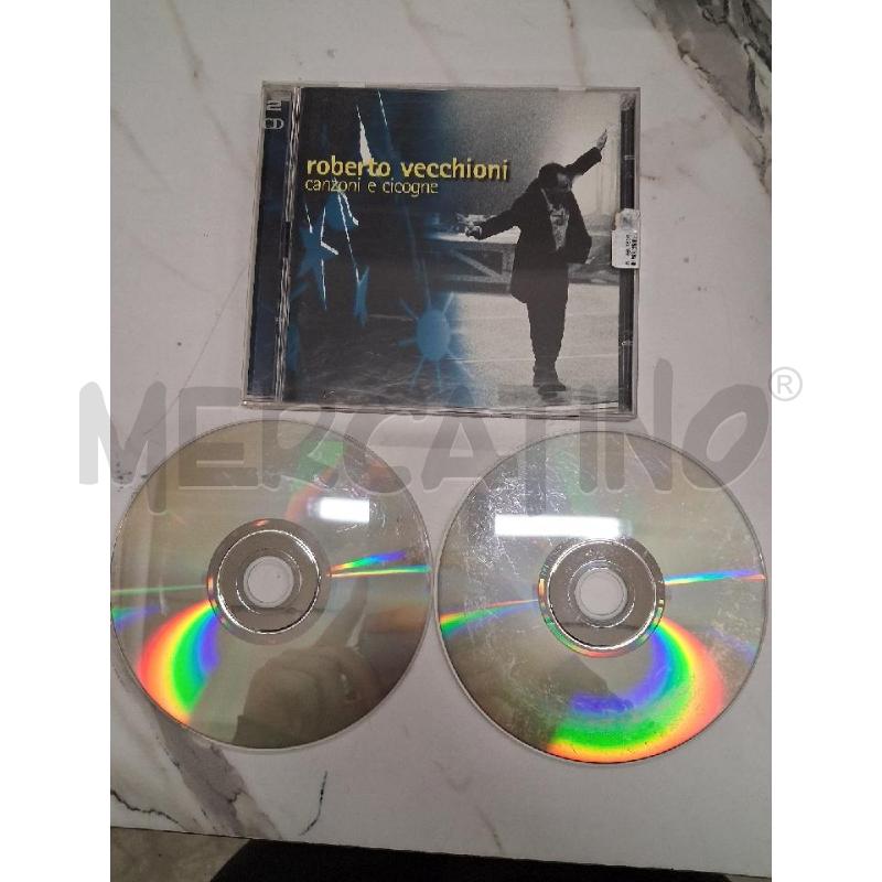 CD DOPPIO ROBERTO VECCHIONI CANZONI E CICOGNE  | Mercatino dell'Usato San giorgio del sannio 2
