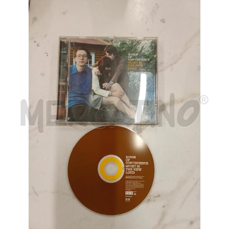 CD KINGS OF CONVENIENCE QUIET IS NEW LOUD | Mercatino dell'Usato San giorgio del sannio 1
