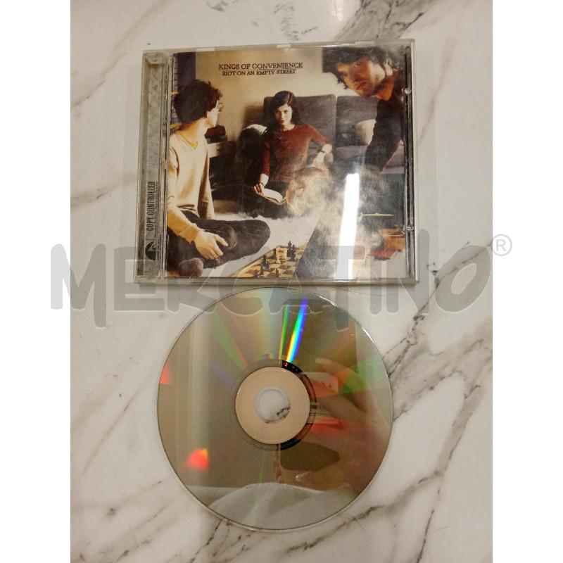 CD KINGS OF CONVENIENCE RIOT ON AN EMPTY STREET | Mercatino dell'Usato San giorgio del sannio 2