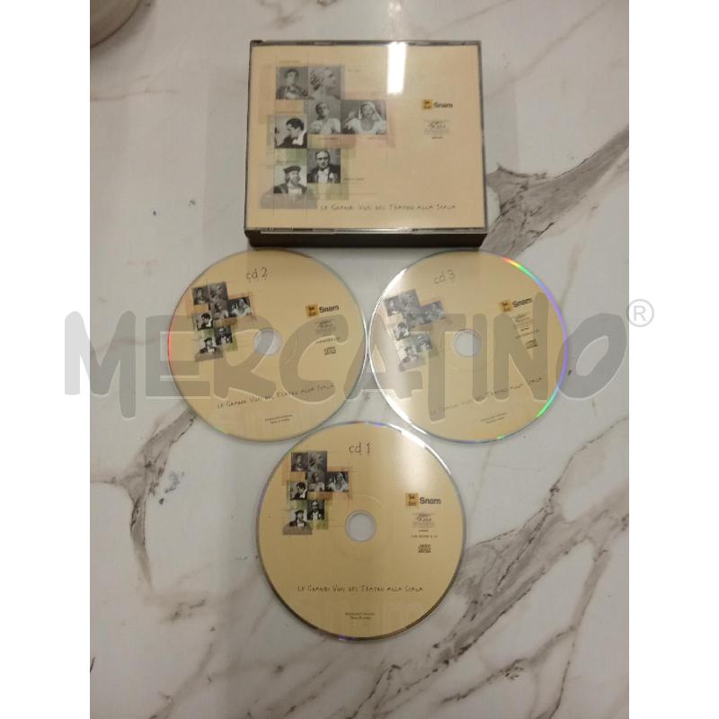CD LE GRANDI VOCI DEL TEATRO SCALA | Mercatino dell'Usato San giorgio del sannio 1