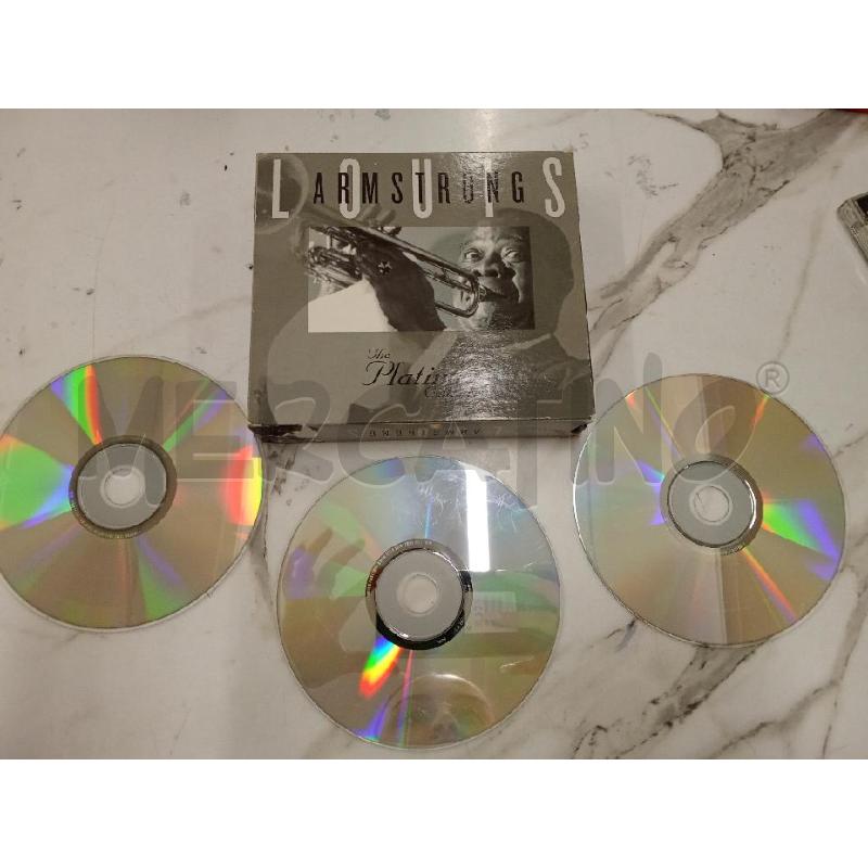 CD LUIS AMSTRONGS 3 CD PLATINUM | Mercatino dell'Usato San giorgio del sannio 1