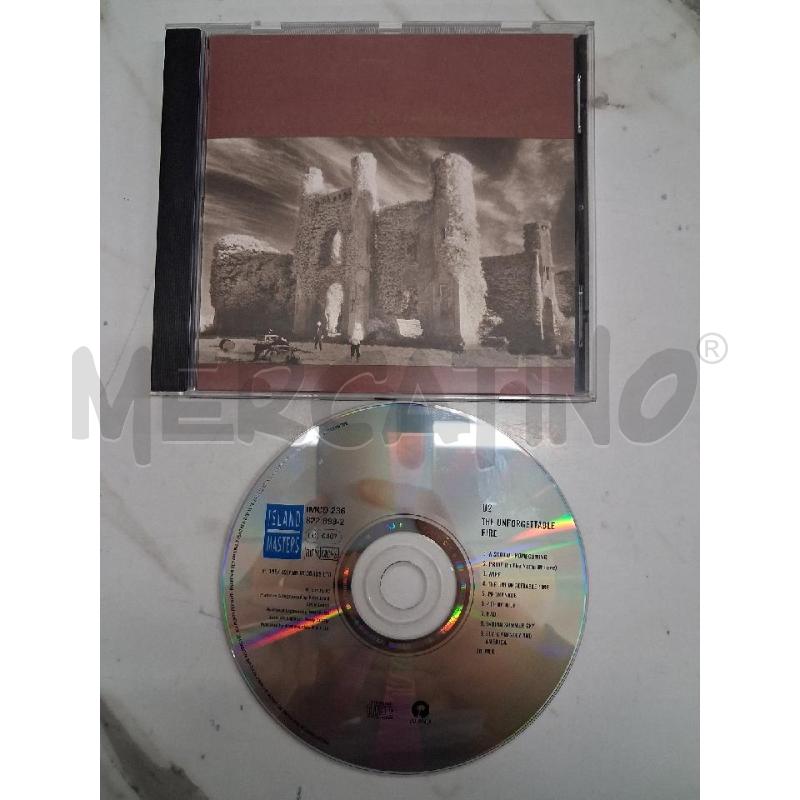 CD U2 THE UNFORGETTABLE FIRE | Mercatino dell'Usato San giorgio del sannio 1