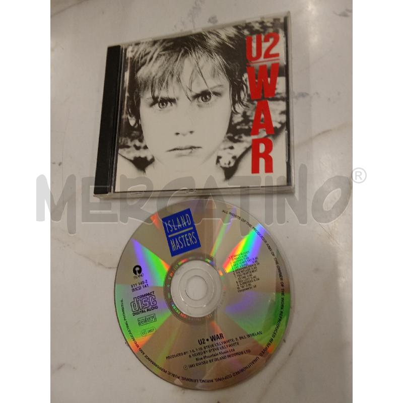 CD U2 WAR  | Mercatino dell'Usato San giorgio del sannio 1