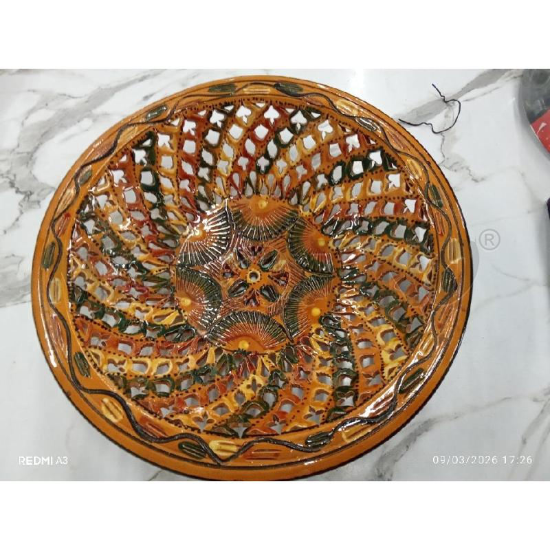CENTROTAVOLA CERAMICA FORATO COLORATO  | Mercatino dell'Usato San giorgio del sannio 2