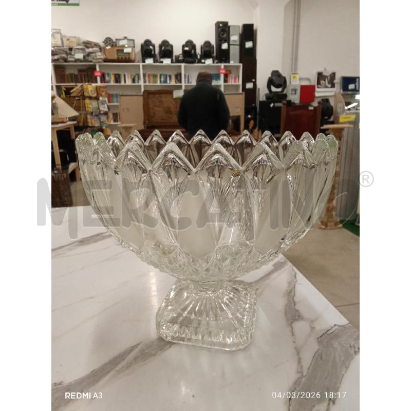 CENTROTAVOLA CRISTALLO LAVORAZIONE VETRO OPACO  | Mercatino dell'Usato San giorgio del sannio 1