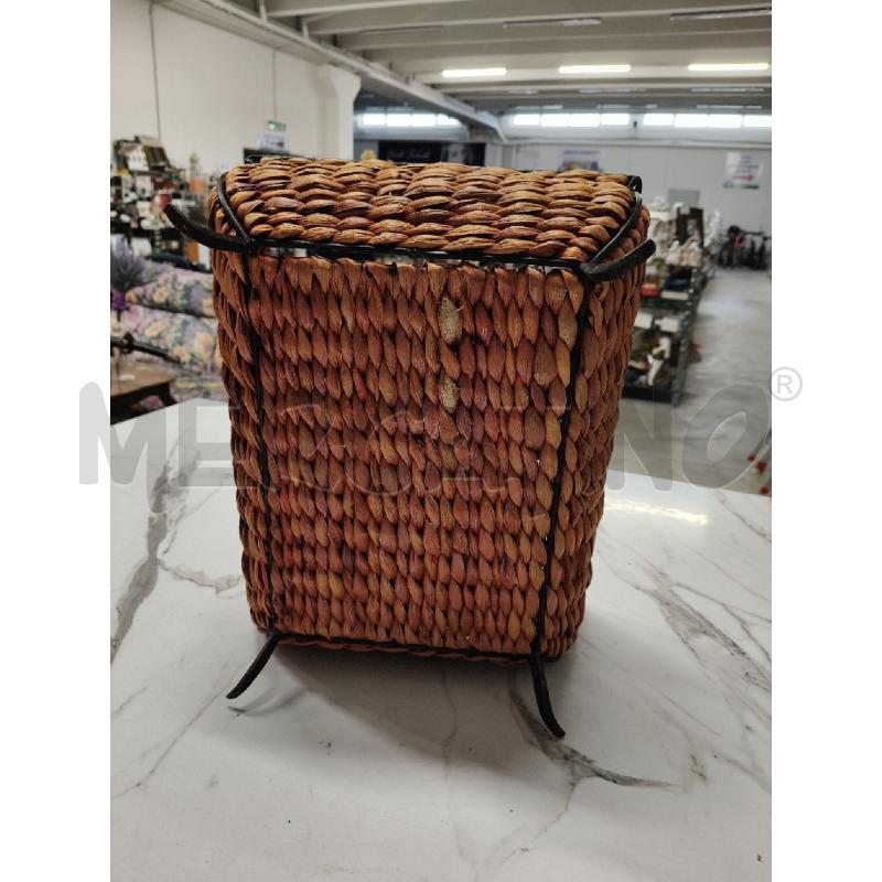 CESTA VIMINI STRUTTURA FERRO  | Mercatino dell'Usato San giorgio del sannio 3