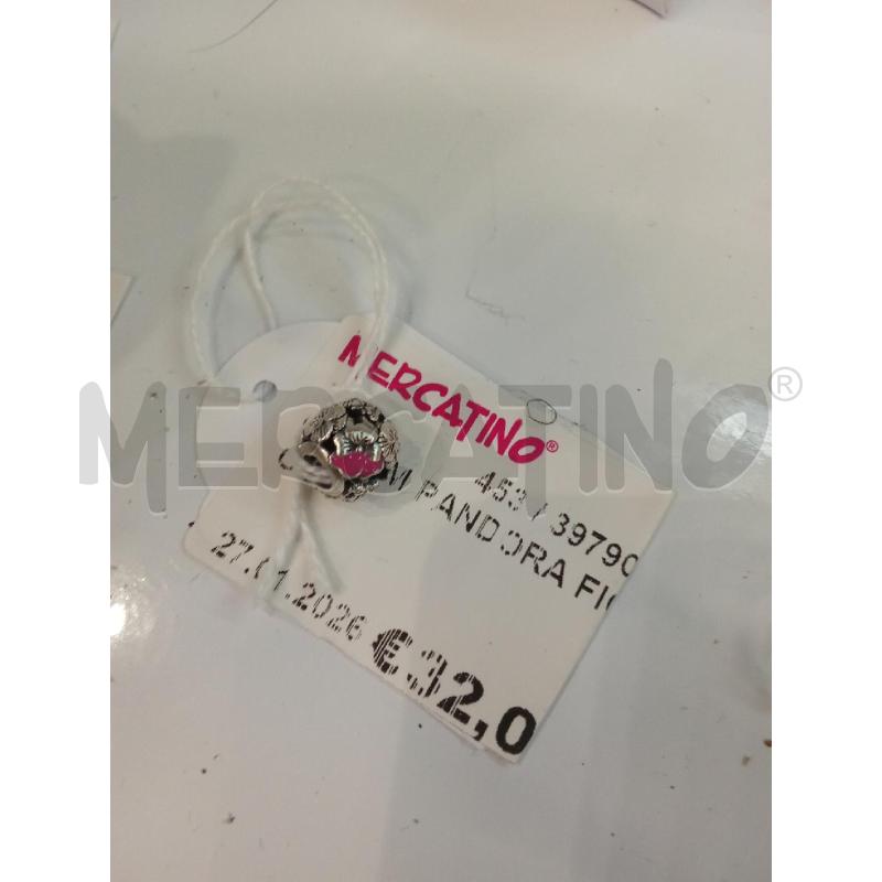 CHARM PANDORA FIORI ROSA | Mercatino dell'Usato San giorgio del sannio 1