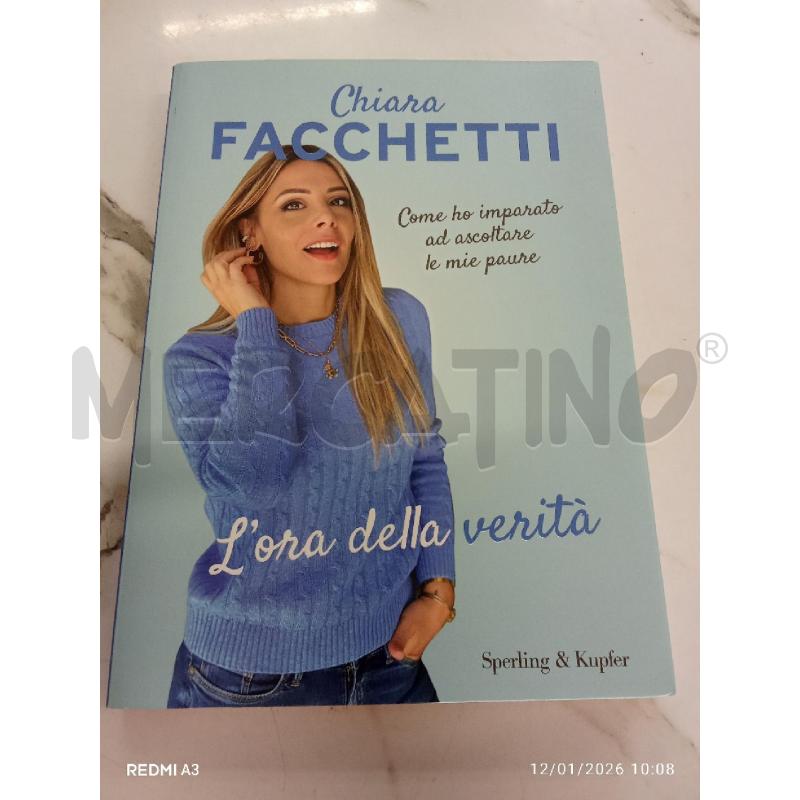 CHIARA FACCHETTI L'ORA DELLA VERITÀ | Mercatino dell'Usato San giorgio del sannio 1