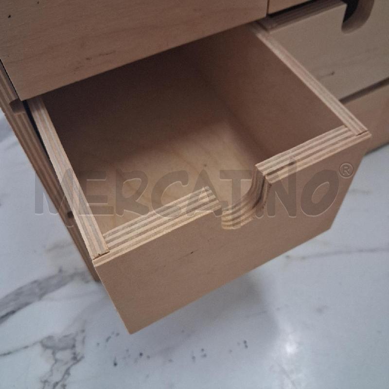 CLASSIFICATORE LEGNO CASSETTINI  | Mercatino dell'Usato San giorgio del sannio 4