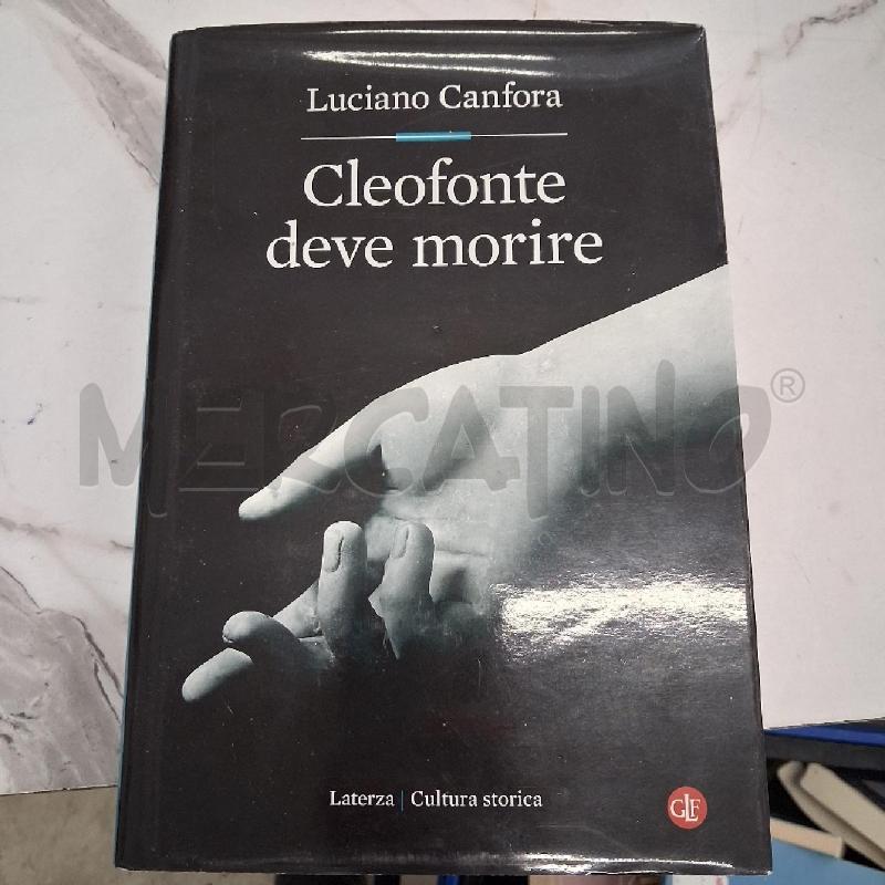 CLEOFONTE DEVE MORIRE  | Mercatino dell'Usato San giorgio del sannio 1